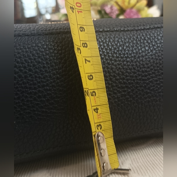 Authentic Michael Kors Bristol Floral Appliqué Satchel/Crossbody Bag -Navy Blue - Picture 11 of 16